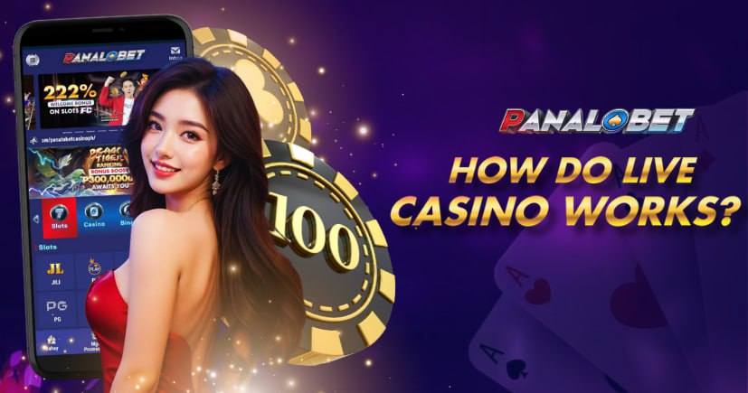 How do live casino games work?